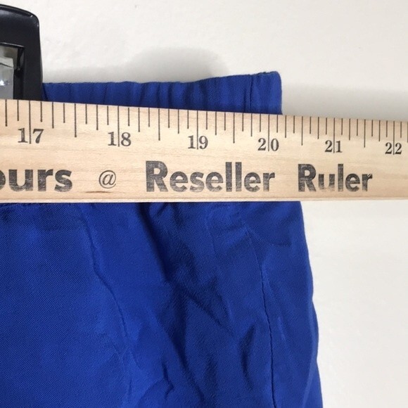 Loft ladies deep blue elastic waist casual shorts size XL flowy lightweight cute - Picture 5 of 10